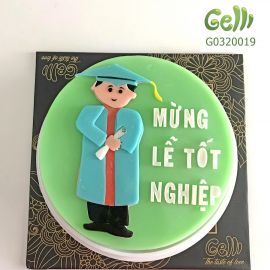 BÁNH SINH NHẬT RAU CÂU 2D MỪNG TỐT NGHIỆP - GELLI – G0320019