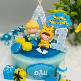 Bánh sinh nhật rau câu 4D Đầy Tháng - Thôi Nôi Bé Rồng - Gelli - G0424002