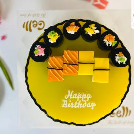 BÁNH SINH NHẬT RAU BỮA TIỆC SUSHI - GELLI - G0520009