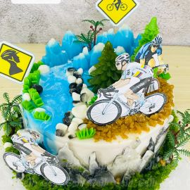 Bánh Sinh Nhật Rau Câu 4D Thám hiểm rừng xanh - GELLI - G0524014