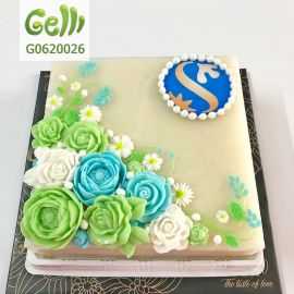 Bánh Sinh Nhật Rau Câu Gelli Mừng Sinh Nhật Shinhan- GELLI - G0620026