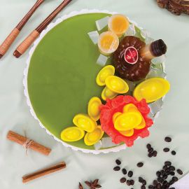 Bánh Sinh Nhật Rau Câu 4D Rượu Ngon Phải Có Bạn Hiền  - GELLI - G0621002