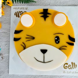 Bánh sinh nhật rau câu 2D con hổ - G0622003