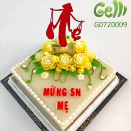 Bánh Sinh Nhật Rau Câu 4D Rút Tiền Tặng Mẹ  - GELLI - G0720009