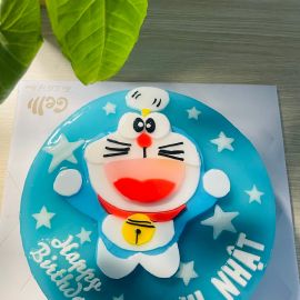 BÁNH SINH NHẬT RAU CÂU 2D MÈO MÁY DOREMON CHO BÉ TRAI - GELLI – G1118022