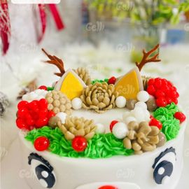 BÁNH SINH NHẬT RAU CÂU 4D CHÚ TUẦN LỘC - GELLI – G1224004