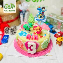 Bánh Sinh Nhật Rau Câu Hoạt Hình Paw Patrol Cho Bé - Gelli - G1225004