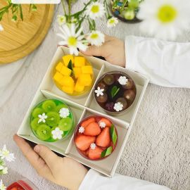 BÁNH SINH NHẬT SET RAU CÂU TRÁI CÂY TƯƠI - GELLI – GDB06