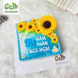 Bánh sinh nhật rau câu kỷ niệm 95 năm Đoàn TNCS Hồ Chí Minh - Gelli - G0326009